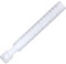 LERONO Lupenlineal mit 10-facher Vergrößerung, ideal für kleine Drucke, klares Acryl, 10-fache Vergrößerung, leicht, perfekt für Zuhause, Büro, Schule