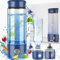 VEEMTER Bouteille d'eau à hydrogène (bleu marine)