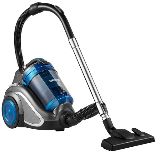 Staubsauger beutellos HEPA Filter 2in1 Bodenbürste Fugendüse Polsterdüse 7M 360° Schlauch Vacuum Cleaner Beutelloser Staubsauger Bodenstaubsauger Multi Zyklonen System Kleiner Staubsauger