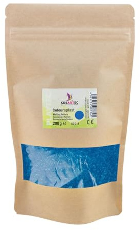 Schmelzgranulat/Colouraplast mittelblau 200 g PREISHIT