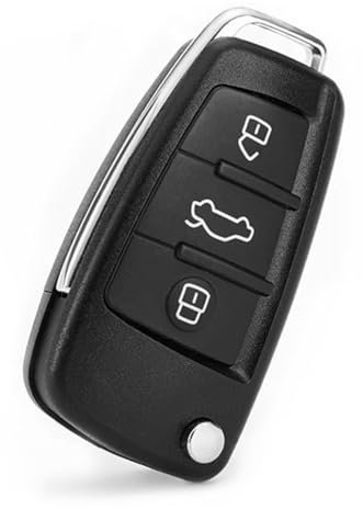 AOEVUIR 1 pcs Autoschlüsselgehäuse für 3 Tasten Messer Autoschlüssel Funkschlüssel