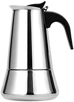 Stainless Steel Stove Coffee Pot Espresso Coffee Maker Kettle 100ML / 200ML / 300ML / 450ML Outdoors Indoors Cafeteira