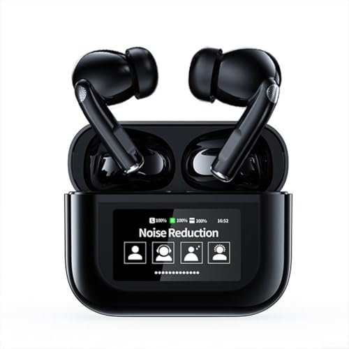 Écouteurs de traduction 80 langues, 144 langues traduction sans fil 5.0, écouteurs de traducteur sans fil ouverts (noir)