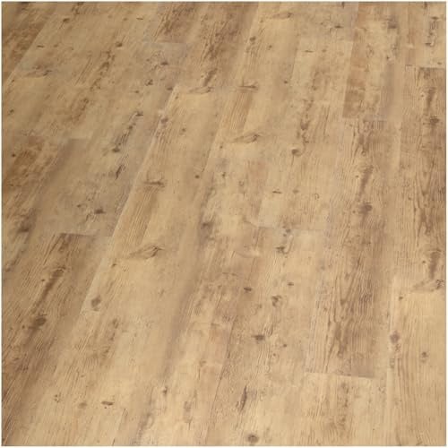 HORI Vinylboden, hochwertiger SPC PVC Bodenbelag, Hartvinyl, Fußboden, Klickvinyl, langlebiger Design Boden in zahlreichen Farben - 32 Pkt. - Lärche Melbourne