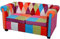 Snsowed Chesterfield Sofa 2-Sitzer, Wohnzimmer Couch, Wohnzimmer Möbel, Jugendsofa, Liege Wohnzimmer, Sofas & Couches, Jugend, Stoff