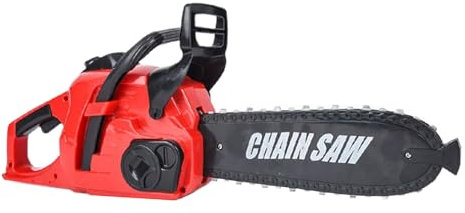 Motosega giocattolo: motosega elettrica, Tool Tool Tool | Piazza di carta da costruzione del suono realistico per bambini, mini motosega all'aperto per ragazze per ragazze Simulazione regis