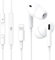 Harris iPhone Kopfhörer mit Kabel【MFi-Zertifiziert】In Ear Kopfhörer mit Mikrofon und Lautstärkeregelung, HiFi Stereo In-Ear Ohrhörer, Kompatibel mit iPhone 14/14 Pro/13/12/11/Plus/X/8 und iPad