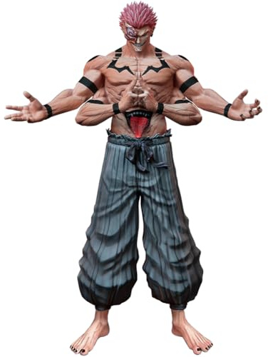 Zhongkaihua Ryomen Sukuna Figur Special Version JJK Stehend Statue, JJK Action Figur Anime Charakter Modell 30CM, Sammelfigur Kreative Geschenke