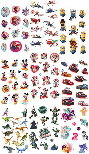 alles-meine.de GmbH 1 Set: Haut Tattoo - Verschiedene Motive - für Jungen - für Kinder - Tattoos Hauttattoo - Aufkleber/Sticker - Erwachsene - Kindertattoos