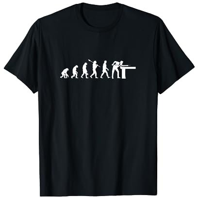Lustiges Billard Pool Snooker T-Shirt I Geschenk T-Shirt