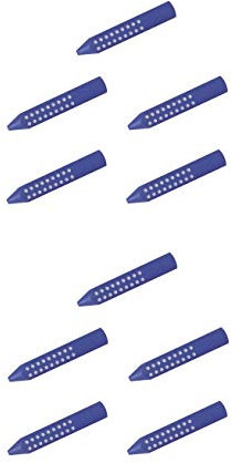 Faber-Castell 187101 - Dreieckradierer Grip 2001 (10x Blau)