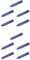 Faber-Castell 187101 - Dreieckradierer Grip 2001 (10x Blau)