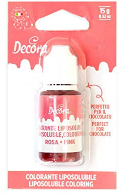 Decora 9600085 Teinture Rose Liposoluble 15 G Liquide