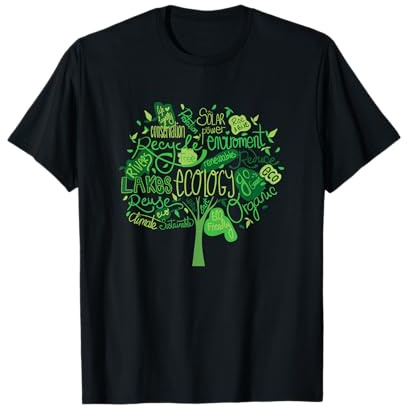 Tag der Erde, jeden Tag. Rette den Planeten, schütze die Natur T-Shirt