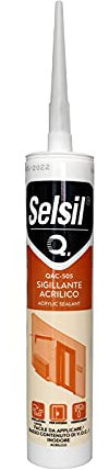 Silicone acrylique universel blanc 310 ml.