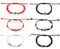 ALEXCRAFT 6PCS Bracelets Set | Evil Eye Twisted Rope Bracelets Yin Yang Tai Chi Bracelets | Adjustable Bracelets Charm Couples Teen Bracelets for Women Men