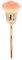 YUPVM Nail Art Brosse À Poussière Blush pinceaux Gel Ongles Accessoires Matériel Pinceau à PoussièRe à Ongles Rose Pinceau à RéCurer pour Pinceaux Nail (Or), 2x2x15cm