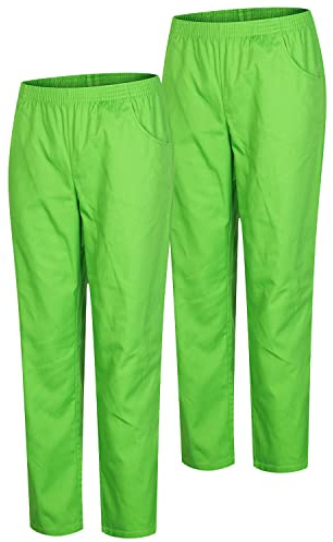 Misemiya - Pack 2 Pcs - Pantalon SANITAIRE Unisex - Uniformes MEDICALES Uniformes SANITAIRES Pantalon DE Travail - Réf 8312 * 2 pcs - X-Small, Vert Pomme 21