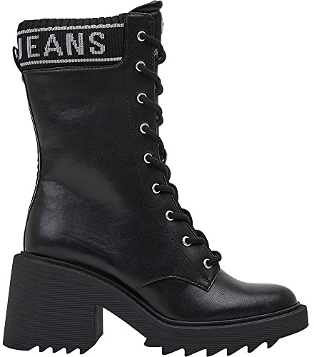 Pepe Jeans Boss Logo-Stiefel schwarz