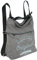 JENNIFER JONES - Große Damen Rucksack-Tasche aus Canvas und Echtleder - Vintage Hobo-Bag Modell G - Grau