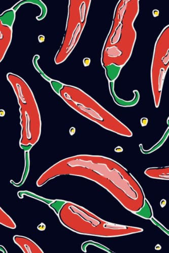 Chili Notebook: Lined Notebook Red Chili