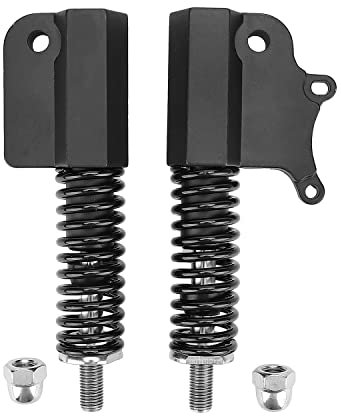 Flycoo 10 Zoll Elektroroller Vorderradgabel Hydraulischer Federstoßdämpfer Federungs-Set für Kugoo M4 E-Scooter Edelstahl Stoßdämpfung Ersatzteile Zubehör Federgabel Mutige und Dicke Version