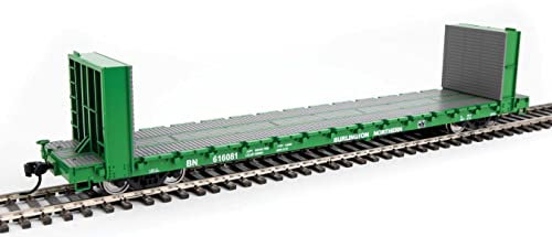 Spur H0 - Güterwagen Bulkhead Flatcar Burlington Northern