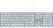 Dacomex Clavier pour Mac MK340 USB (Argent)