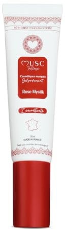 MUSC INTIME La Marque Officielle - Parfum Intime - Rose Mystik - L'Envoûtante - Soin Femme - Absorbe Les Odeurs Les Plus Intimes - Tenue 48h - Flacon Pompe - 30ml