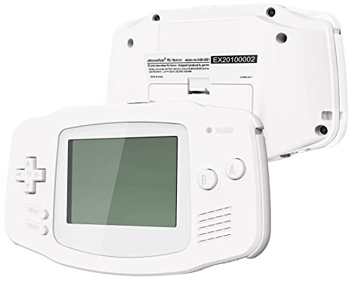 eXtremeRate Coque Remplacement avec Boutons Couverture Complete pour Gameboy Advance GBA, Compatible avec IPS et LCD Standard, Console et écran IPS Non Incluse- Tout Blanc