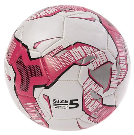 degtnb Pallone da calcio professionale, misura 5, per bambini, ragazzi, allenamento, per stadio e scuola, rosa