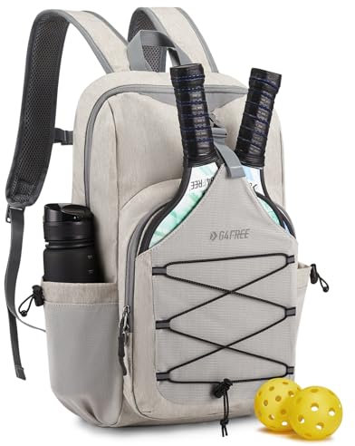 G4Free Wanderrucksack Klein | Pickleballrucksack | Pickleball-Schlägertasche Rucksack Klein | Kleiner Rucksack Damen Herren für Reise Wandern Sports