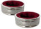 2er Set Tropfring Tropfenfänger D 4cm B 1,5cm edel versilbert für Weinflaschen, Flaschen