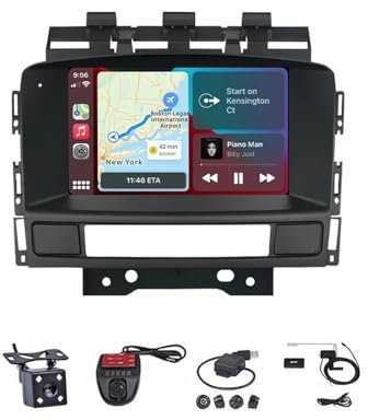 HYNMSM per B-uick Excelle GT XT/O-pel Astra J 2010-2013 Android 12 CarPlay Android Auto Car Stereo Radio Touchscreen da 9 Pollici con Navigazione GPS 4G WiFi FM AM SWC Bluetooth Telecamera di Backup