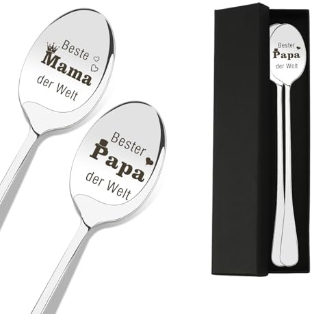 Eltern Geschenk Weihnachten Weihnachtsgeschenke für Eltern Löffel Weihnachtsgeschenke für Mama und Papa Mama und Papa Geschenk Weihnachten Kaffeelöffel für Mama und Papa