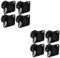 ibasenice 8pcs Connector Pin Panel Mount Adapter for Microphone Audio Socket Signal Transmission for Recording and Live