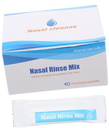 minkissy 80packungen Nasenspül-salz Für Tägliche Nasenreinigung Effektives Nasenpflege Erwachsene Für Hausgebrauch Und Unterwegs Mit Physiologischer Salzlösung Sicher Und Sanft Bei