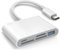 AkHolz Hunting SD Card Reader for iPhone 15 Mac MacBook Card Adapter with SD MicroSD Memory Stick XD USB-A 5 Slots Trail Camera Memory Card Viewer, Portable No App Required Plug and Play