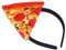 LIFKOME Halloween Pizza Haarreif Lustiges Cosplay Haarband Für Erwachsene Perfektes Kostümzubehör Für Halloween Und Themenpartys Orangefarbenes Design