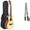 Ukulele Akustische Elektrische Ukulele-Konzert 23 Zoll Elektrische Ukulele-Gitarre Mit Tasche Und Saiten Für Anfänger