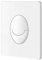 Toilet Flush Actuator Plate, Toilet Cistern Replacement Parts Compatible with Grohe Skate Air, Water-Saving, 2 Quantity and Start & Stop Operation (White)