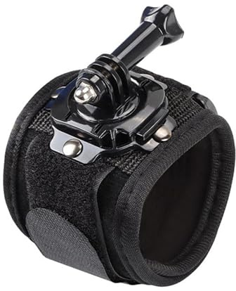 REFLEX CAMERA 360° Rotating Wrist Strap for Go Pro Hero, D J I + More| Adjustable Action Camera Wrist Mount | Hands-Free POV Filming for Sports, Outdoor Adventures, Vlogging