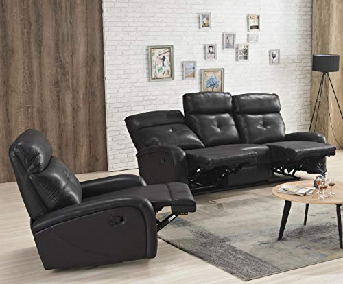 Microfaser Relax Schlafsofas Relaxsofas Fernsehsessel 5130-3+1-MS
