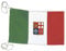 BTK Bandiera Mercantile Navale Italiana per Barca Nautica Piccola da 20x30 cm