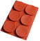 6-Cavity Large Round Disc Cake Moulds Silicone Resin Coaster Mould Non-Stick Baking Molds, Teacake Pastry Bakeware, Pie, Custard, Mousse Cake Pan Baking Moulds