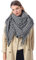 MAKFORT Damen Herbst Winter Schal Imitation Kaschmir Kariert Deckenschal 140 * 140cm