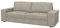 Soferia Kompatible Ersatzbezug fur KIVIK 3er-Bettsofa, Stoff Strong Taupe, Beige