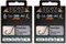 Set # 2 Packungen (20 Stück) Wurmhaken von Jenzi, fertig gebunden, Hakengrößen 2 4 5 6 8 10 12 14, 50 cm +gratis Petri Heil! Aufkleber (Hakengröße 10)
