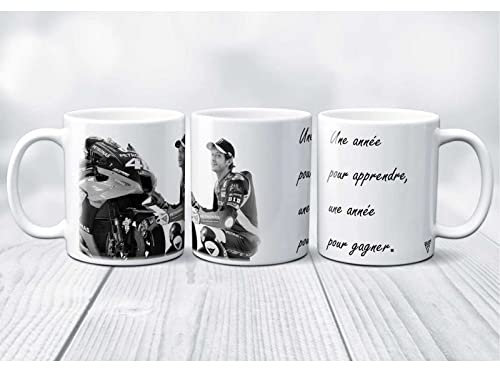 Tasse aus Keramik, Motiv Valentino Rossi, bedruckt in Frankreich
