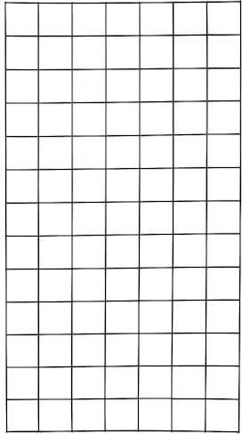 Wand-Gitter Decken-Gitter Deko-Gitter schwarz 70 x 130 cm Dekorations-Hilfe Pflanzen-Gitter